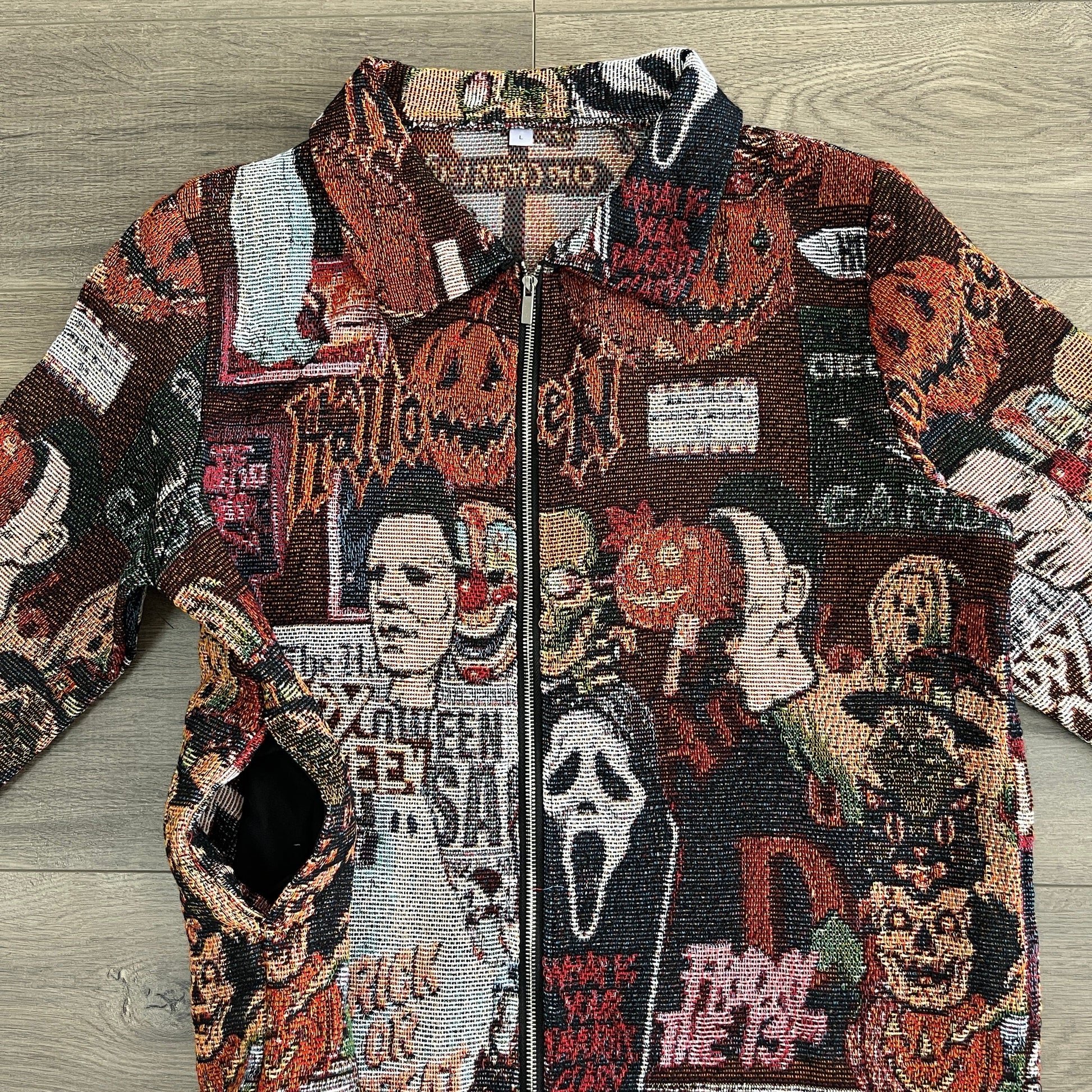 RDMCLOTHINGART tapestry hoodie HALLOWEEN V2 TAPESTRY JACKET