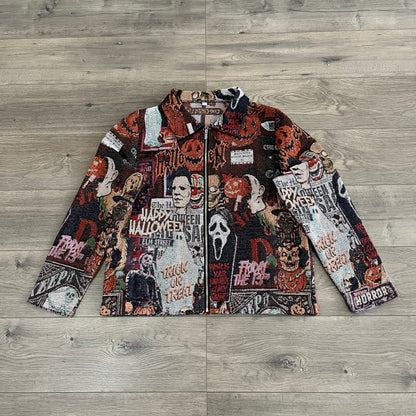 RDMCLOTHINGART tapestry hoodie HALLOWEEN V2 TAPESTRY JACKET