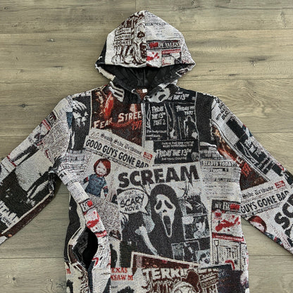 RDMCLOTHINGART tapestry hoodie HALLOWEEN V3 TAPESTRY HOODIE