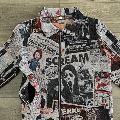RDMCLOTHINGART tapestry hoodie HALLOWEEN V3 TAPESTRY JACKET