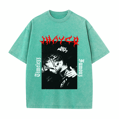 RDMCLOTHINGART tapestry hoodie HAYCO HEAVY WEIGHT COTTON TEE-8878