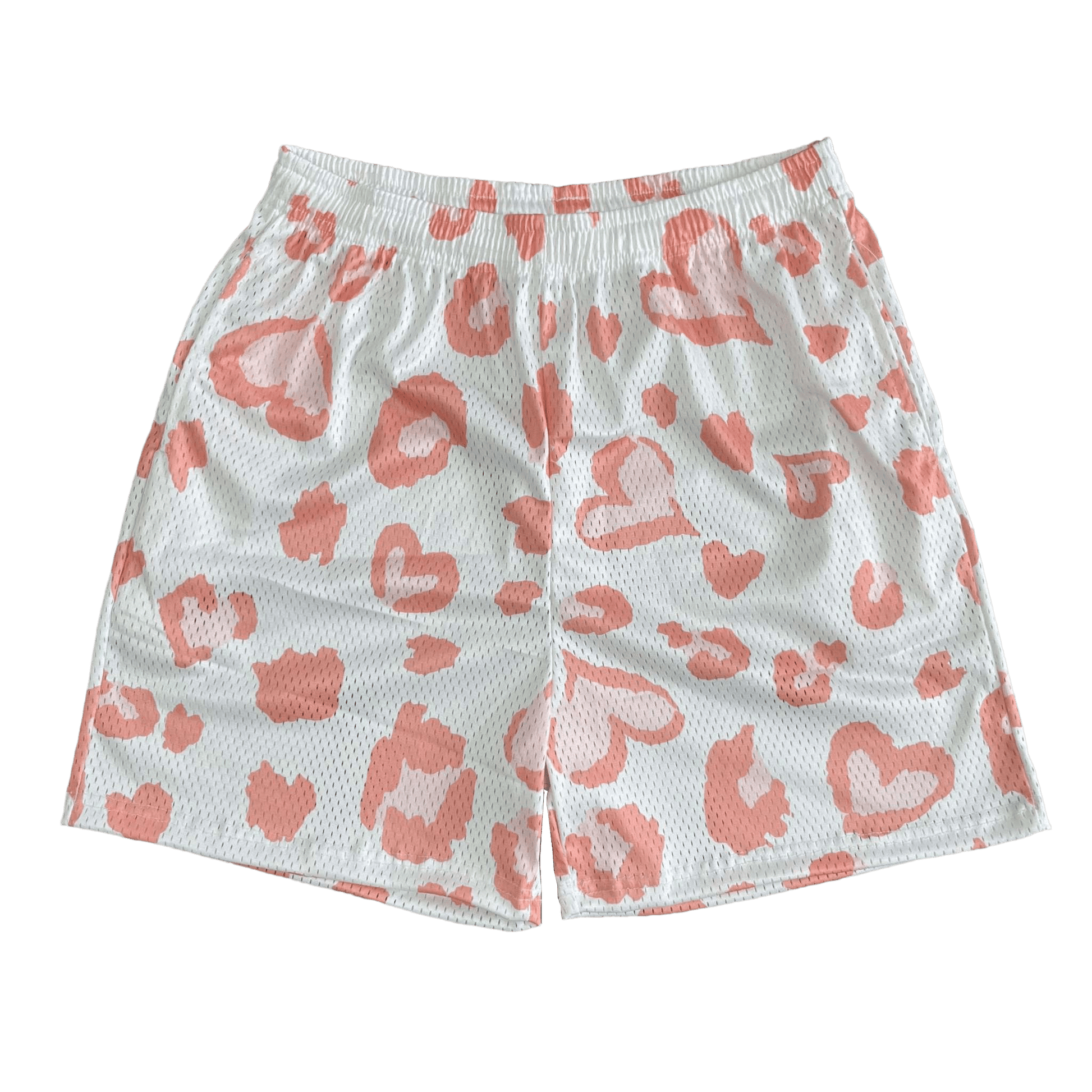 HEART MESH SHORTS-8618 - RDMCLOTHINGART