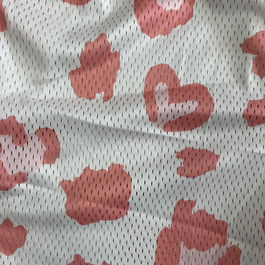 HEART MESH SHORTS-8618 - RDMCLOTHINGART