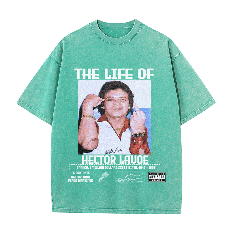 RDMCLOTHINGART tapestry hoodie HECTOR LAVOE HEAVY WEIGHT COTTON TEE-8820