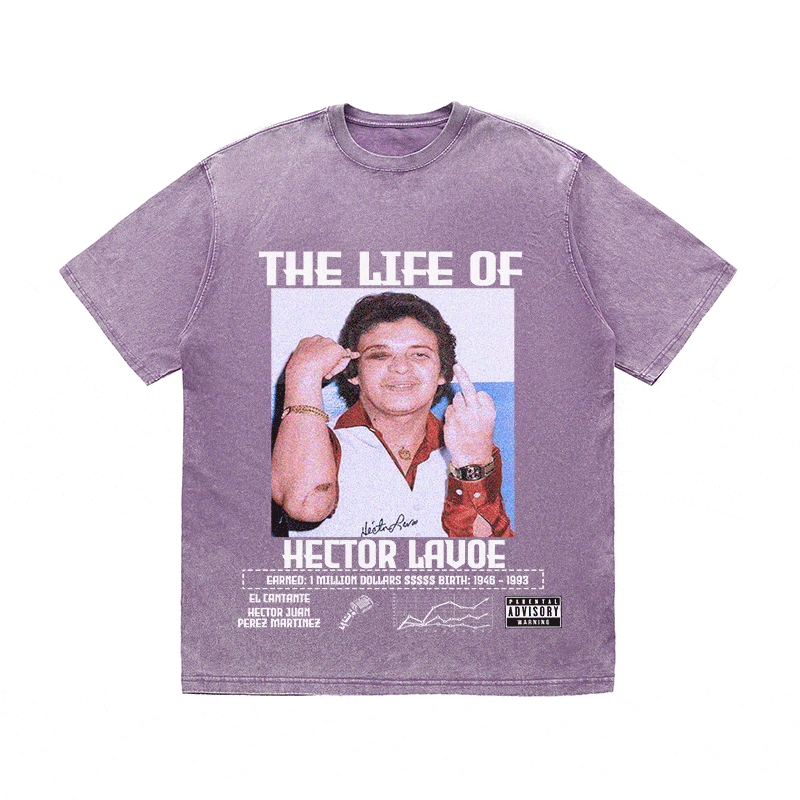 RDMCLOTHINGART tapestry hoodie HECTOR LAVOE HEAVY WEIGHT COTTON TEE-8820