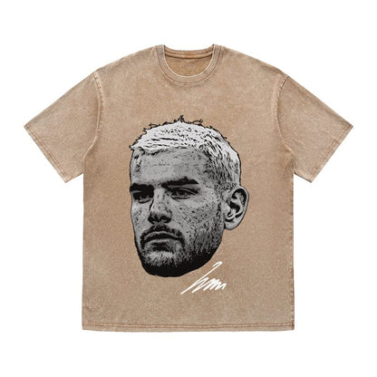 RDMCLOTHINGART tapestry hoodie HERNANDEZ HEAVY COTTON TEES-9575