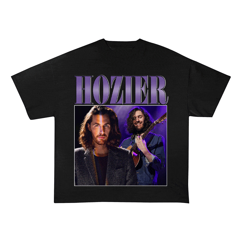RDMCLOTHINGART tapestry hoodie HOZIER HEAVY WEIGHT COTTON TEE-8861