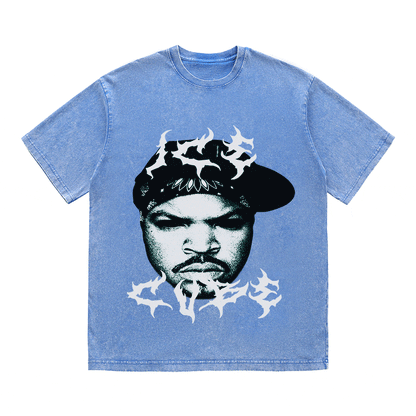 RDMCLOTHINGART tapestry hoodie ICE CUBE HEAVY WEIGHT COTTON TEE-8879