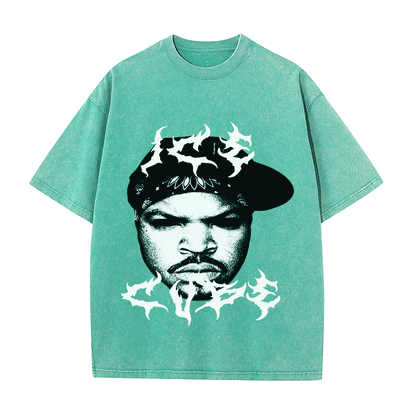 RDMCLOTHINGART tapestry hoodie ICE CUBE HEAVY WEIGHT COTTON TEE-8879