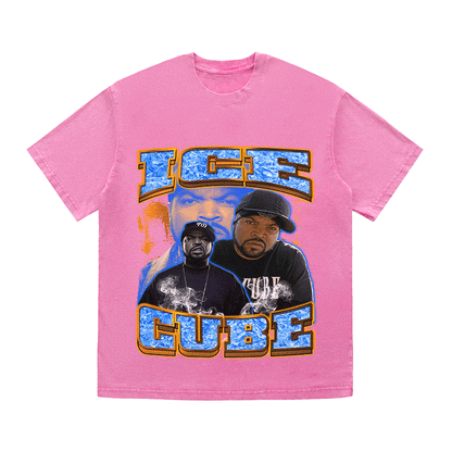 RDMCLOTHINGART tapestry hoodie ICE CUBE HEAVY WEIGHT COTTON TEE-9126