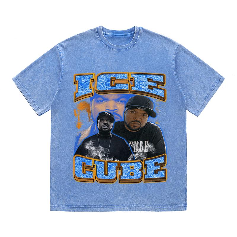 RDMCLOTHINGART tapestry hoodie ICE CUBE HEAVY WEIGHT COTTON TEE-9126