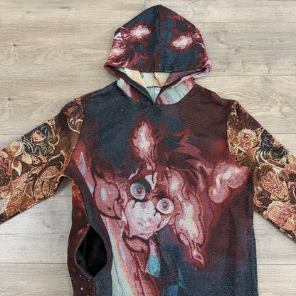 RDMCLOTHINGART tapestry hoodie INFINITY CASTLE TAPESTRY HOODIE