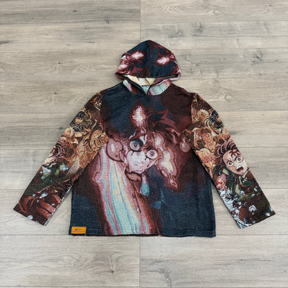 RDMCLOTHINGART tapestry hoodie INFINITY CASTLE TAPESTRY HOODIE