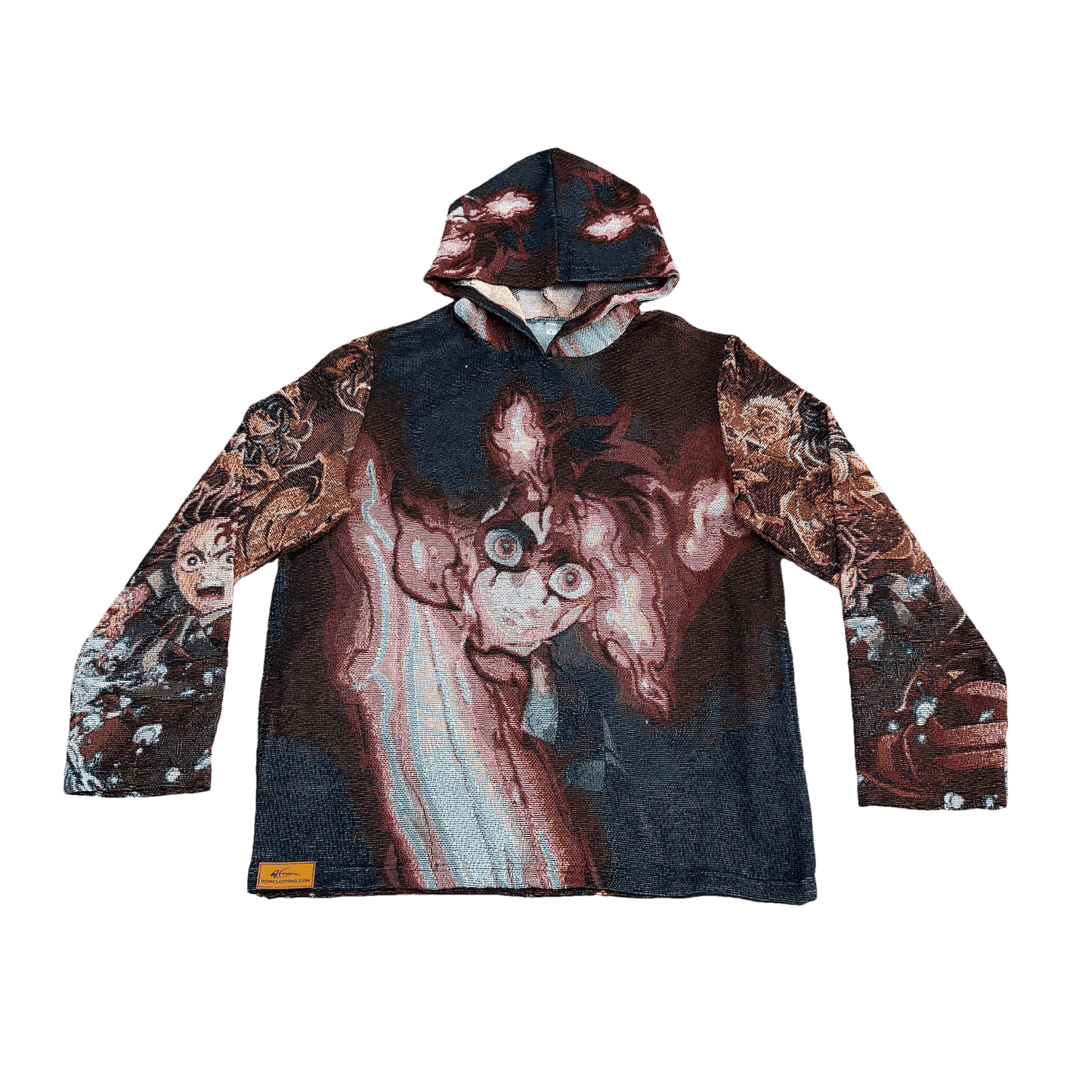 RDMCLOTHINGART tapestry hoodie INFINITY CASTLE TAPESTRY HOODIE