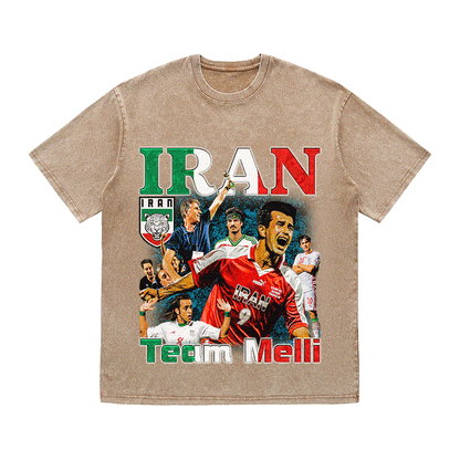 RDMCLOTHINGART tapestry hoodie IRAN HEAVY WEIGHT COTTON TEE-8960