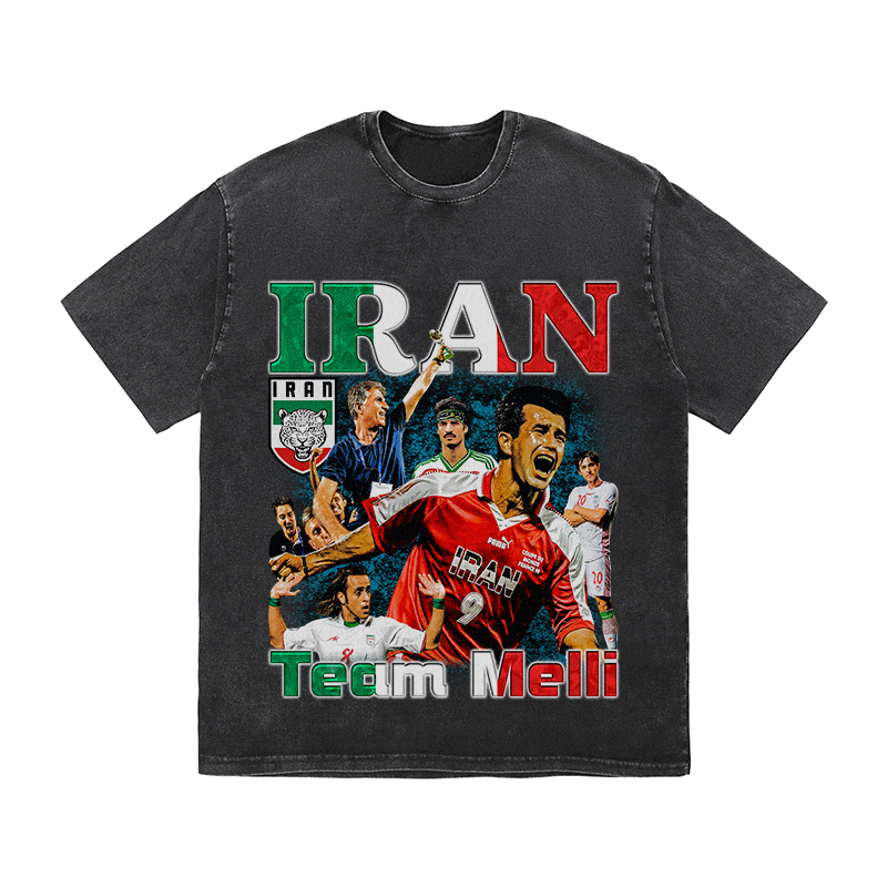 RDMCLOTHINGART tapestry hoodie IRAN HEAVY WEIGHT COTTON TEE-8960