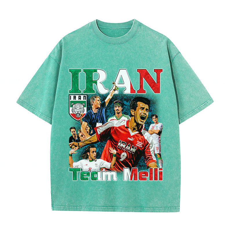RDMCLOTHINGART tapestry hoodie IRAN HEAVY WEIGHT COTTON TEE-8960