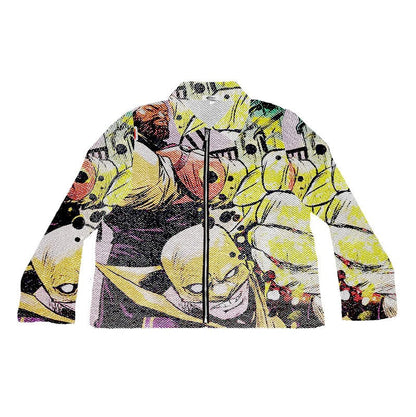 RDMCLOTHINGART tapestry hoodie IRON FIST X LUKE CAGE TAPESTRY JACKET