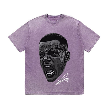 RDMCLOTHINGART tapestry hoodie ISAK HEAVY COTTON TEES-9577