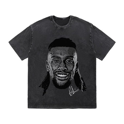 RDMCLOTHINGART tapestry hoodie IWOBI HEAVY COTTON TEES-9578