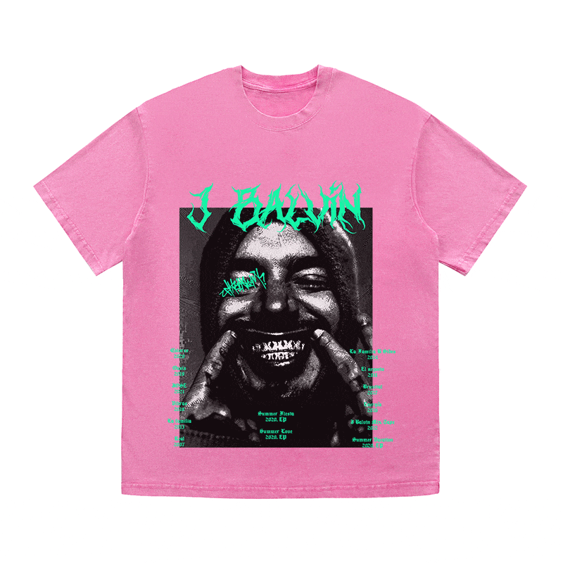 RDMCLOTHINGART tapestry hoodie J BALVIN HEAVY WEIGHT COTTON TEE-8880