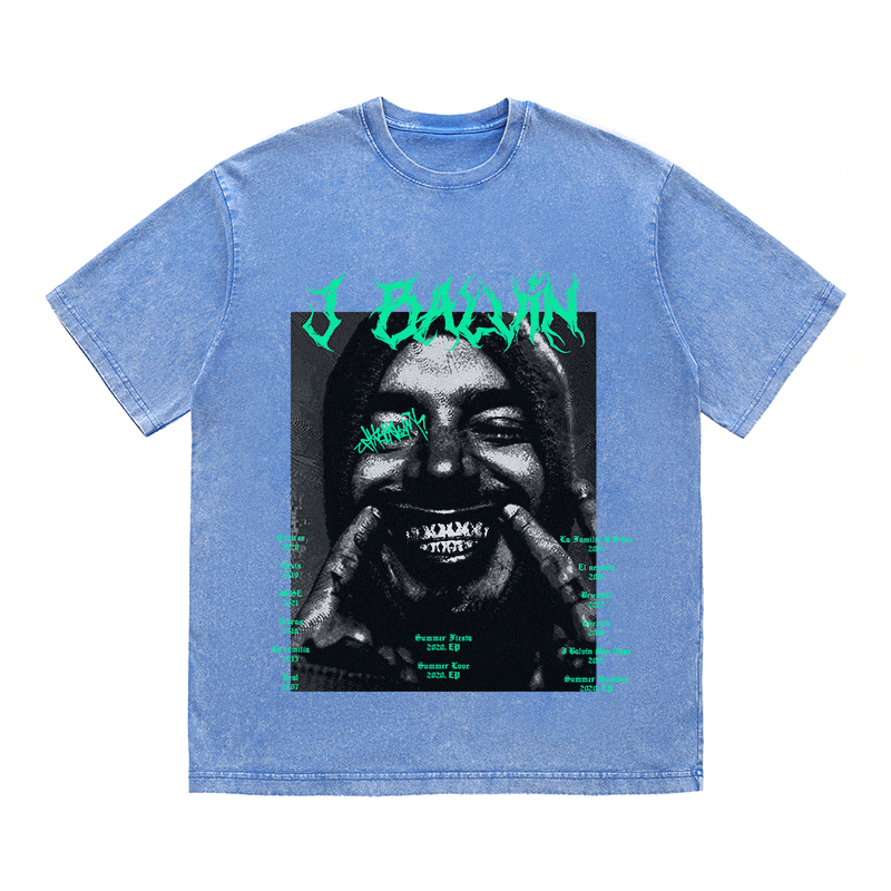 RDMCLOTHINGART tapestry hoodie J BALVIN HEAVY WEIGHT COTTON TEE-8880