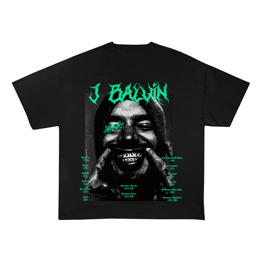 RDMCLOTHINGART tapestry hoodie J BALVIN HEAVY WEIGHT COTTON TEE-8880