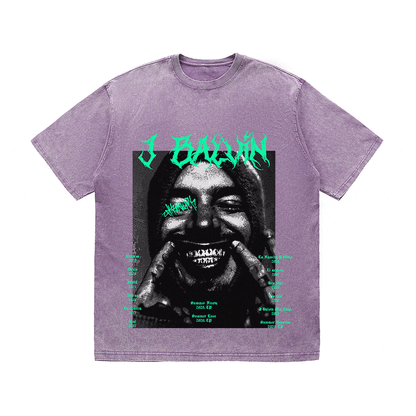 RDMCLOTHINGART tapestry hoodie J BALVIN HEAVY WEIGHT COTTON TEE-8880