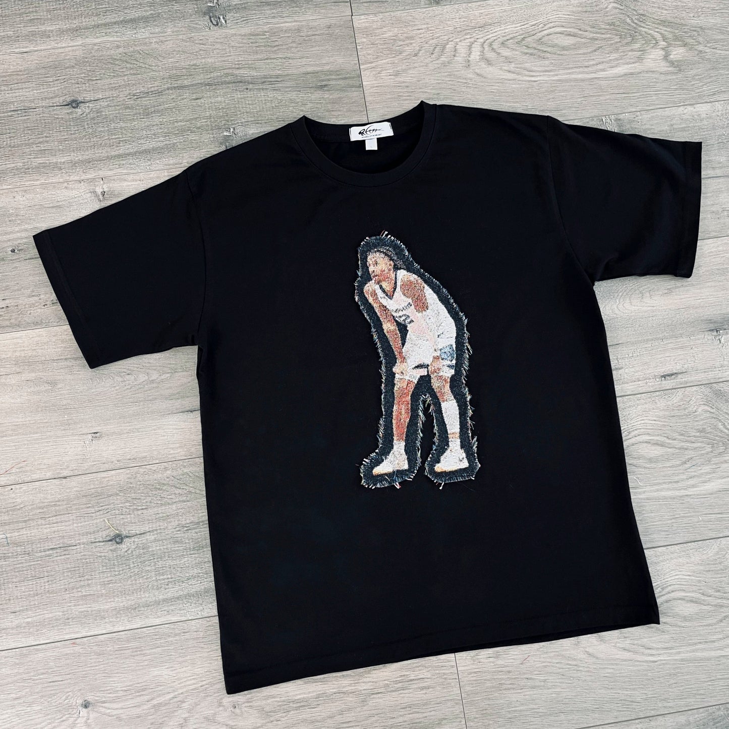 JA HEAVY WEIGHT PATCH TEE-8123 - RDMCLOTHINGART