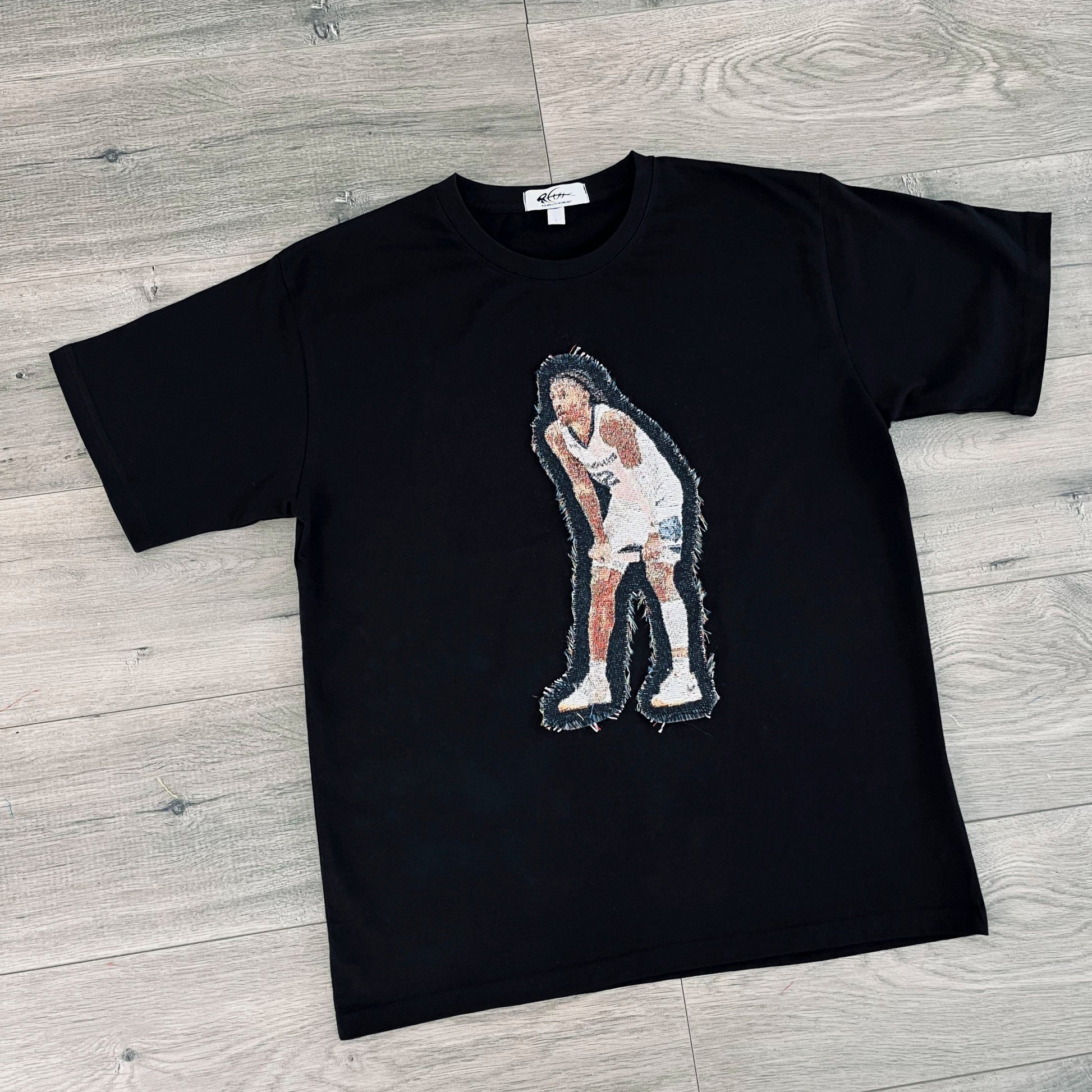 JA HEAVY WEIGHT PATCH TEE-8123 - RDMCLOTHINGART