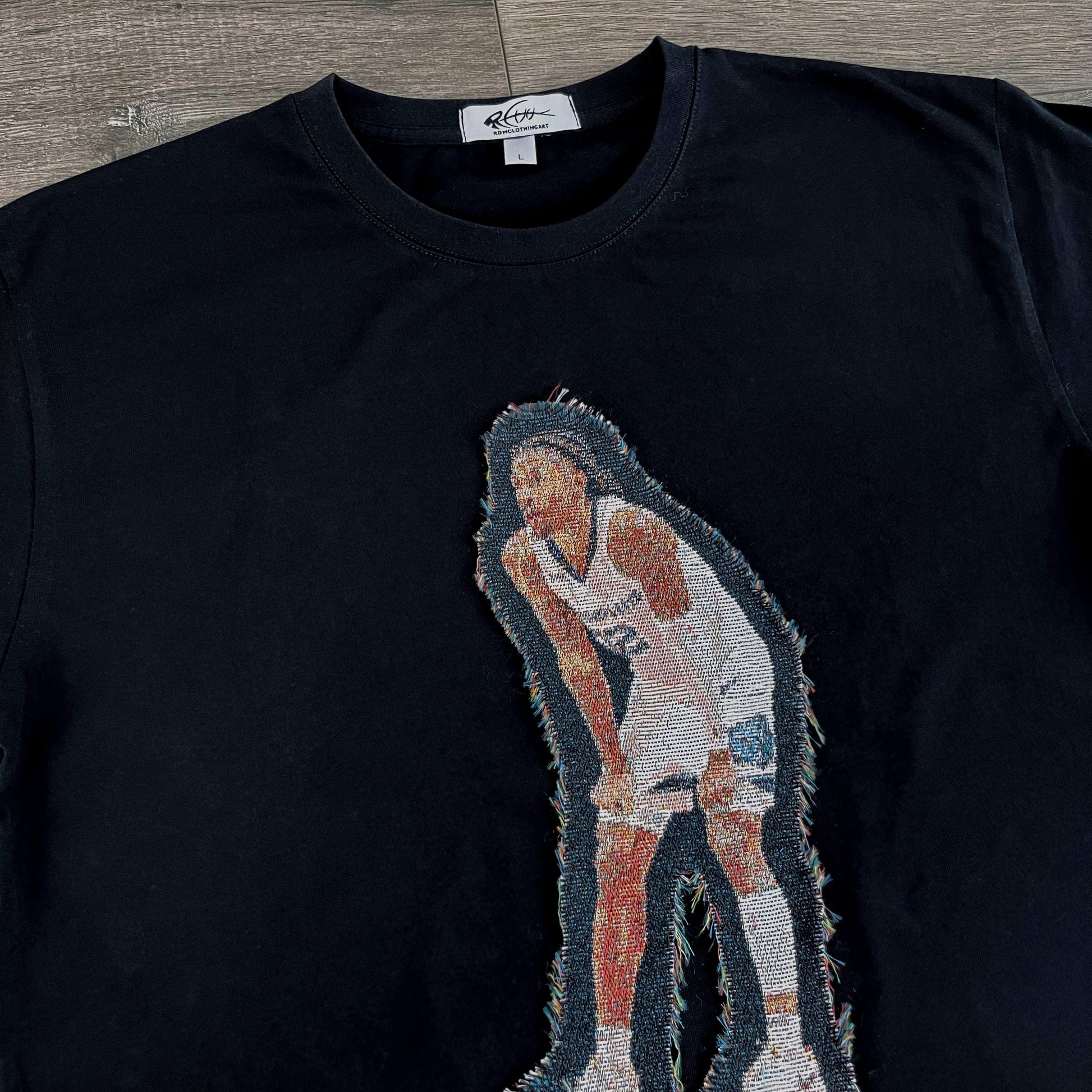 JA HEAVY WEIGHT PATCH TEE-8123 - RDMCLOTHINGART