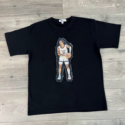 JA V2 HEAVY WEIGHT PATCH TEE-8125 - RDMCLOTHINGART