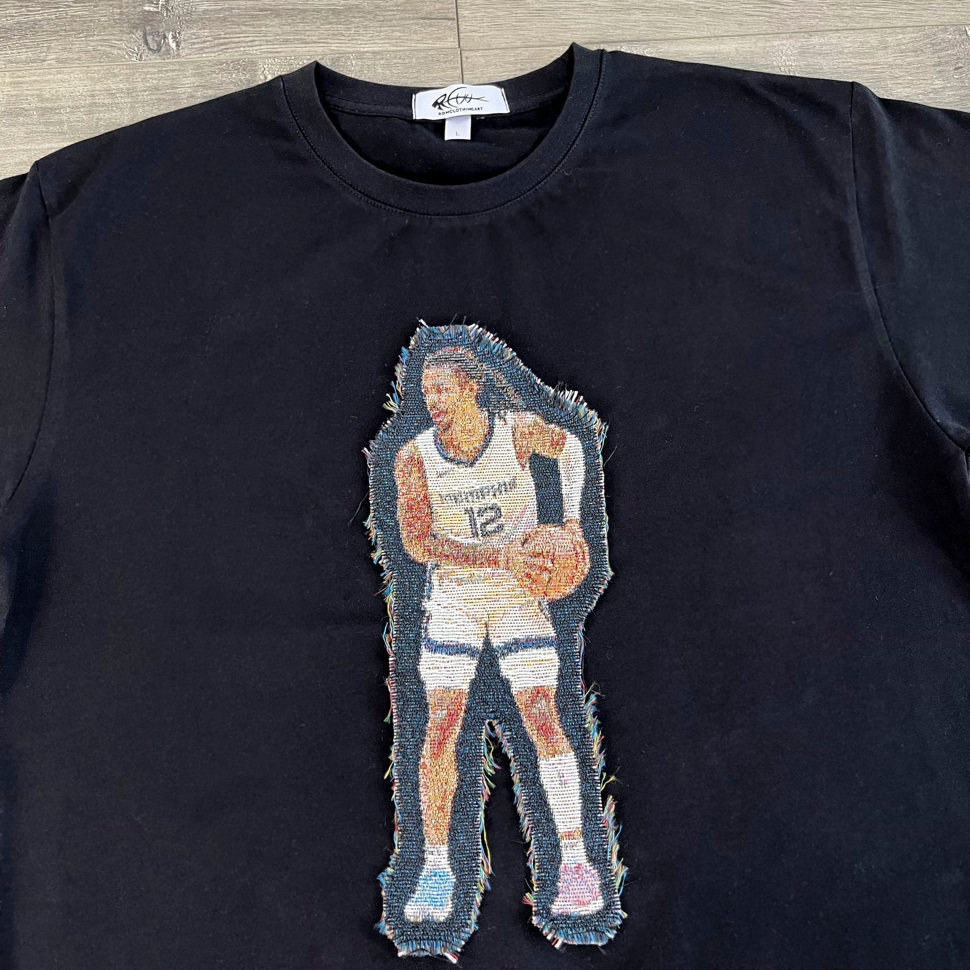 JA V2 HEAVY WEIGHT PATCH TEE-8125 - RDMCLOTHINGART