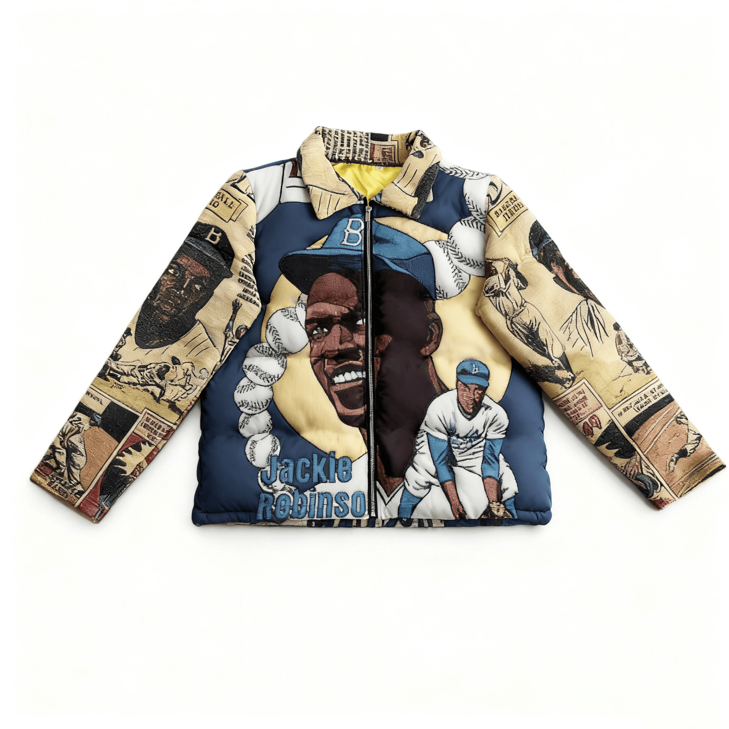RDMCLOTHINGART tapestry hoodie JACKIEROBINSO TAPESTRY COAT