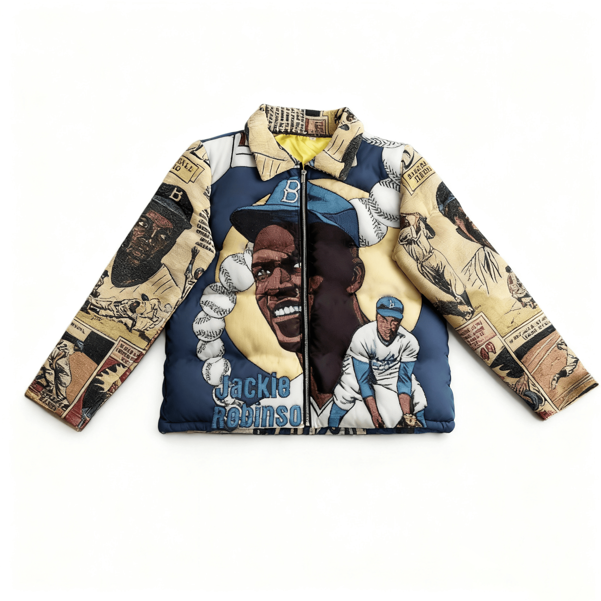 RDMCLOTHINGART tapestry hoodie JACKIEROBINSO TAPESTRY COAT