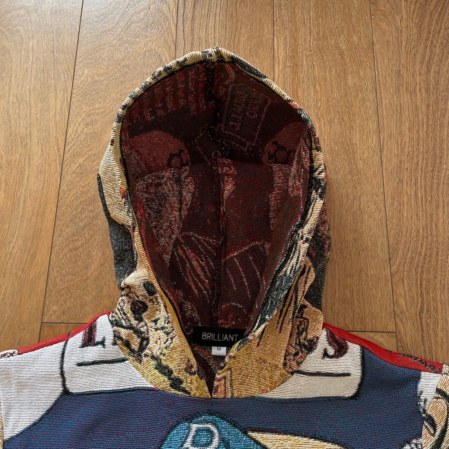 JACKIEROBINSO TAPESTRY HOODIE - RDMCLOTHINGART