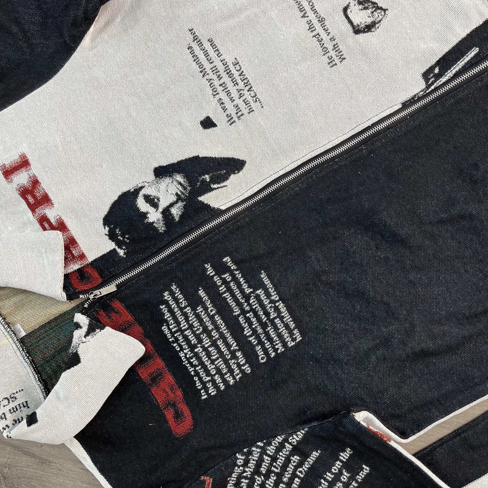 RDMCLOTHINGART tapestry hoodie JACKSON V2 TAPESTRY TEE