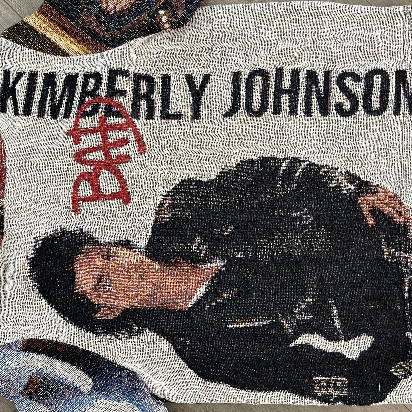 RDMCLOTHINGART tapestry hoodie JACKSON V2 TAPESTRY TEE