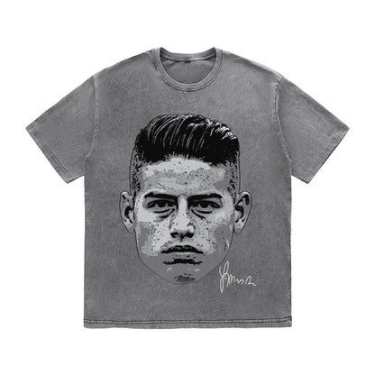 RDMCLOTHINGART tapestry hoodie JAMES HEAVY COTTON TEES-9579