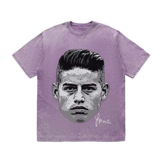 RDMCLOTHINGART tapestry hoodie JAMES HEAVY COTTON TEES-9579