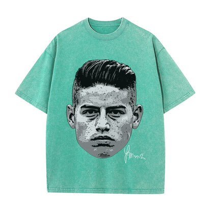 RDMCLOTHINGART tapestry hoodie JAMES HEAVY COTTON TEES-9579