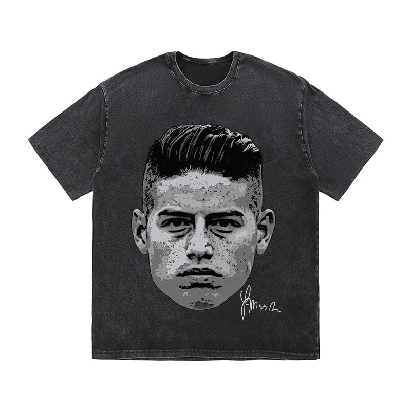 RDMCLOTHINGART tapestry hoodie JAMES HEAVY COTTON TEES-9579