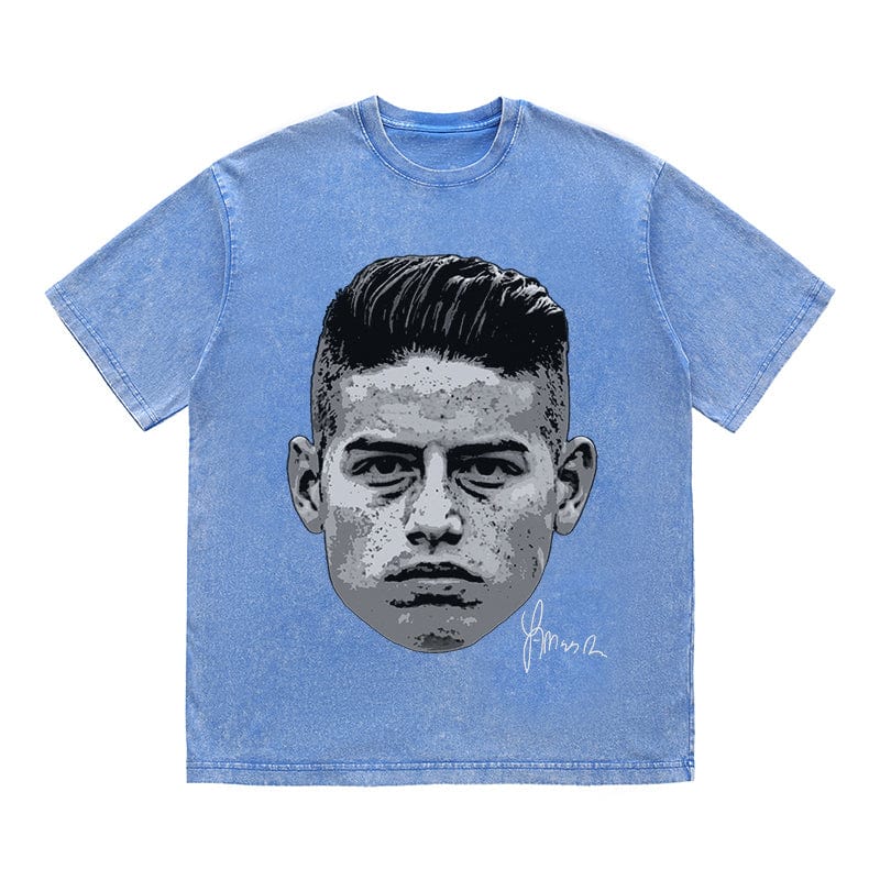 RDMCLOTHINGART tapestry hoodie JAMES HEAVY COTTON TEES-9579