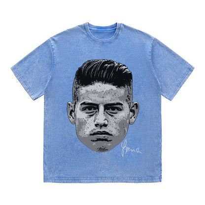 RDMCLOTHINGART tapestry hoodie JAMES HEAVY COTTON TEES-9579