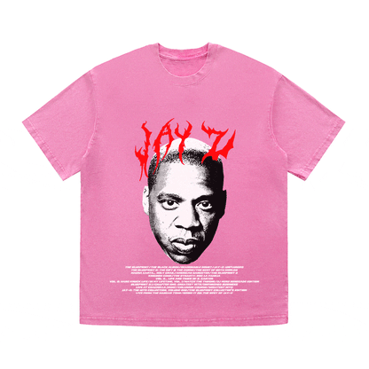 RDMCLOTHINGART tapestry hoodie JAY Z HEAVY WEIGHT COTTON TEE-8934