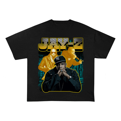 RDMCLOTHINGART tapestry hoodie JAYZ HEAVY WEIGHT COTTON TEE-9127