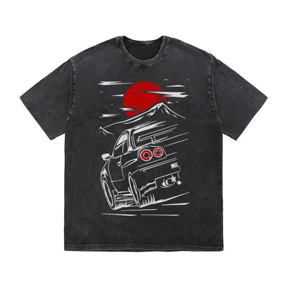 RDMCLOTHINGART tapestry hoodie JDM HEAVY COTTON TEES-9343