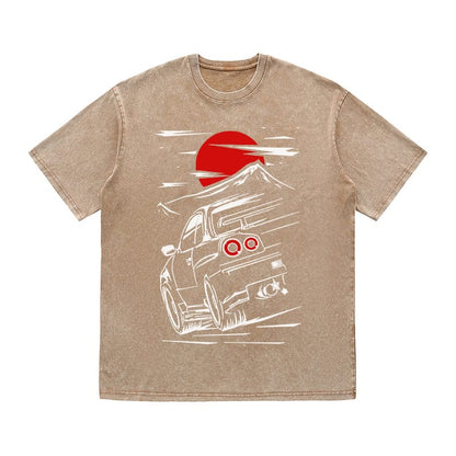 RDMCLOTHINGART tapestry hoodie JDM HEAVY COTTON TEES-9343