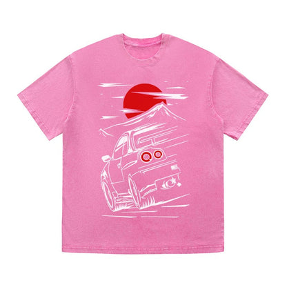 RDMCLOTHINGART tapestry hoodie JDM HEAVY COTTON TEES-9343