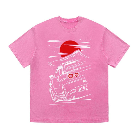 RDMCLOTHINGART tapestry hoodie JDM HEAVY COTTON TEES-9343